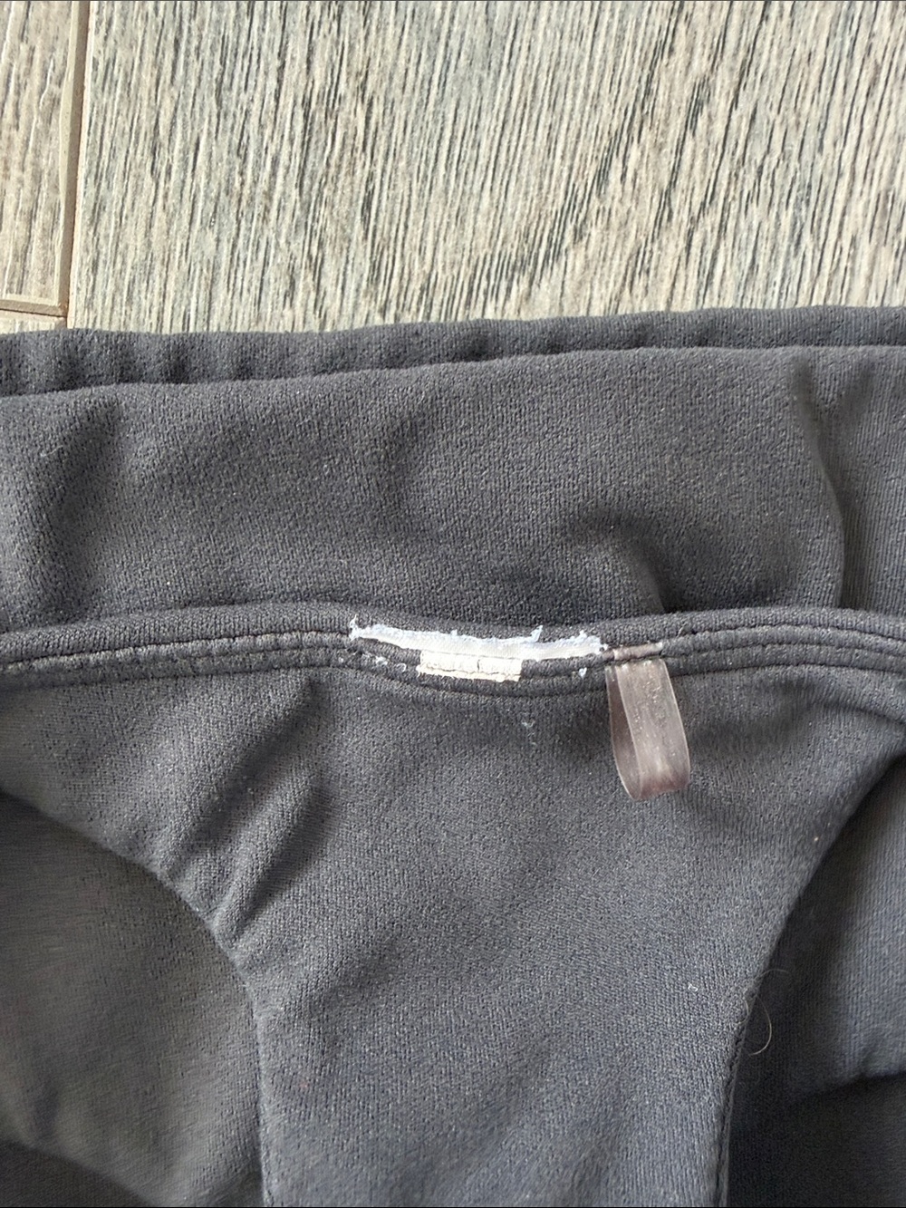 Oner Active Black Racerback Sports Bra with Center Logo - Picture 4 of 7
